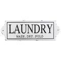 Home Roots Laundry Wall DecorWhite 321329